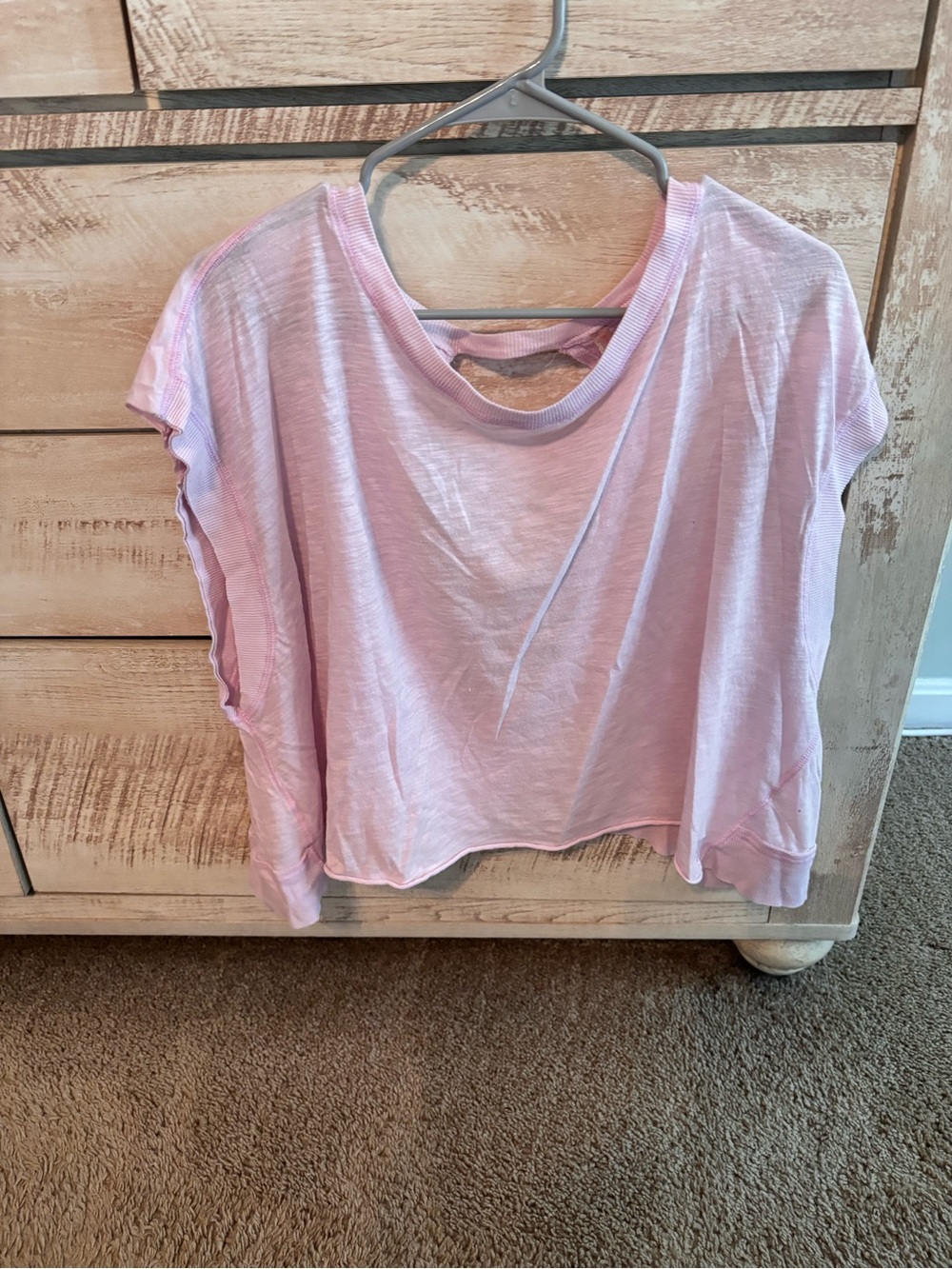 Free people Light Pink Women's my time tee